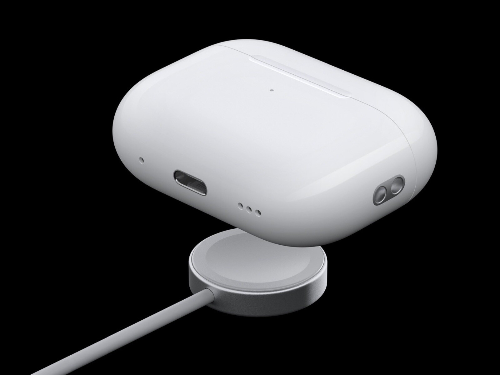 直送便AirPods Pro with Wireless Charging Case ヘッドフォン/イヤフォン