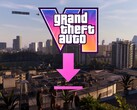 Banner for GTA 6 file size with download icon shown