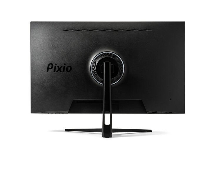 The Pixio BX32UF gaming monitor sports a relatively minimal design for a gaming monitor.
