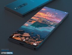 The Xperia 5 II could be a proper compact phone. (Source: LetsGoDigital)