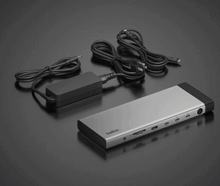 Belkin's new 14-in-1 Thunderbolt 5 dock.