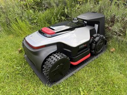 Dreame A3 AWD Pro on its charging station