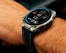 The Amazfit Balance Ultra is made of titanium and sapphire crystal.