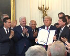 President Trump signs the GENIUS Act into law, enabling added controls over stablecoins and issuers. (Image source: White House)