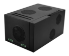 The case is large enough to accommodate three PCIe cards, but it is also compact enough and rugged. (Image Source: MSI)
