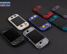 Retroid's seven Pocket Nova launch colours in the flesh.