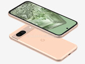 Google is rumoured to have developed the Pixel 8a Bay, Mint, Obsidian and Porcelain finishes, latter pictured. (Image source: @OnLeaks & SmartPrix)