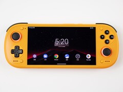 The Retroid Pocket 6 in Orange. (Image source: Retroid)