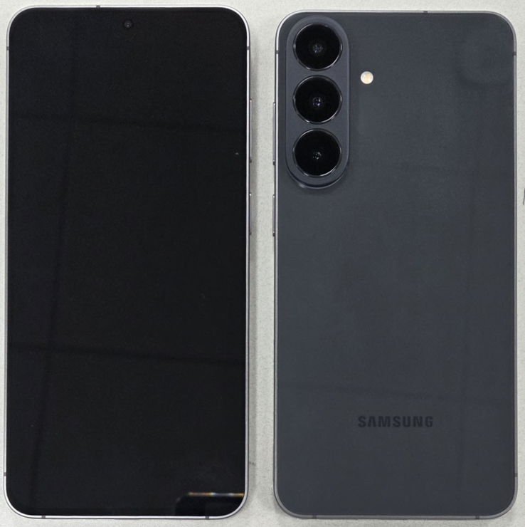 Compared to the Galaxy A57, the Galaxy S26 FE's new camera strip goes all the way to the edge.