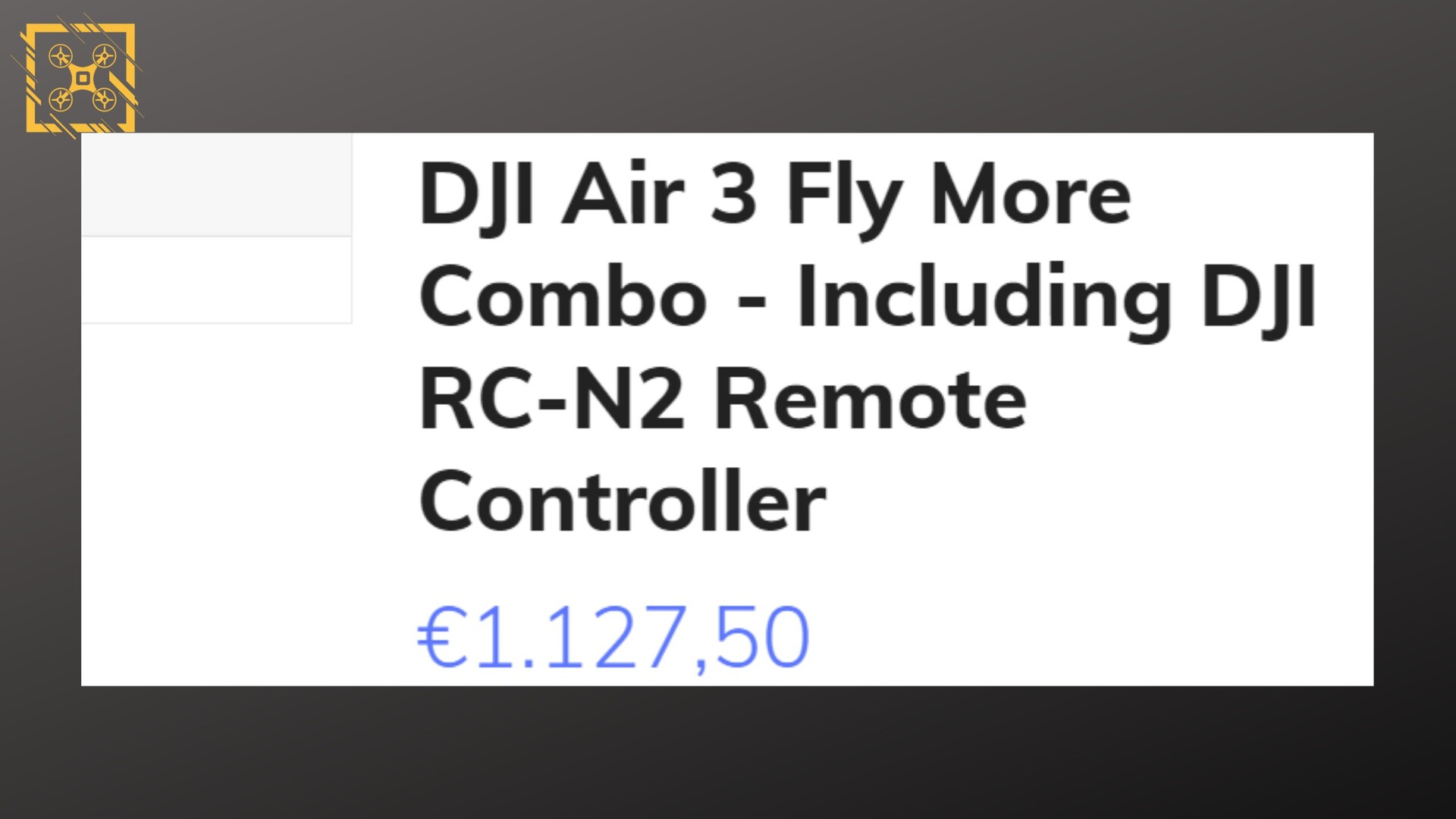DJI Air 3 Fly More Combo Prices Revealed. Release Date July?