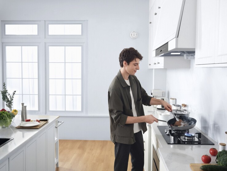 Siterwell smart alarm can avoid false detection of cooking smoke