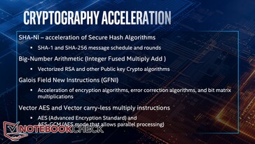 Cryptography improvements in detail