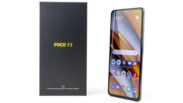 Poco F3 with a Transparent back with the 5000mah battery : r/PocoPhones