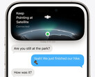 Apple iPhone satellite services.