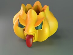 Decorative image. A 3D-printed object