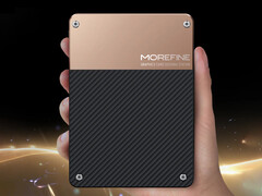 The Morefine G2 will start shipping from May 20, 2026. Pictured: a promo picture showing its compact design.