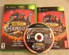 The Xbox exclusive Dungeons and Dragons Heroes disc and case