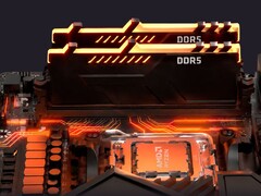 A promotional render of AMD's EXPO-UUL DDR5 memory standard