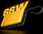 The iQOO 20,000mAh power bank is available in 33W and 66W versions. Pictured: a promo picture showing the design of the portable charger.