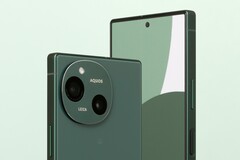 Sharp's Aquos R9 stands out thanks to its 240 Hz OLED screen (Image source: Sharp)