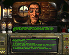 A screengrab of how dialogue windows functioned in the original Fallout game