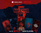 The Stranger Things theme and wallpapers are exclusive to Samsung Galaxy smartphones. (Image source: Samsung)