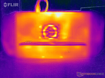 Gaming surface temperatures (rear)