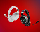 The HyperX Cloud Flight 2 is available in two colors. Pictured: a promo picture of the gaming headset. (Image source: HP)