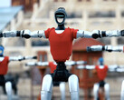Unitree robots doing kung fu moves.