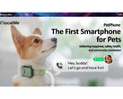 A promotional image for GocalMe's PetPhone, a smartphone designed for pets. (Image Source: ucloudlink)