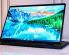The HP Envy x360 14, here in the Atmospheric Blue colorway, features a 5-megapixel webcam with IR (Image source: Vaidyanathan Subramaniam / Notebookcheck)