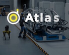 Atlas humanoid robot working in a car factory. (Image source: Boston Dynamics)