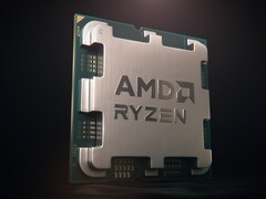 The AMD Ryzen 7 7700X3D pictured here appears to be a slower Ryzen 7 7800X3D.