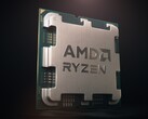 The AMD Ryzen 7 7700X3D pictured here appears to be a slower Ryzen 7 7800X3D.