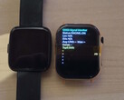 The PineTime Pro (right) compared to the PineTime.