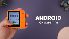 Rabbit R1 can smoothly run Android with almost all the functions working as it should (Image source: HowToMen on YouTube)