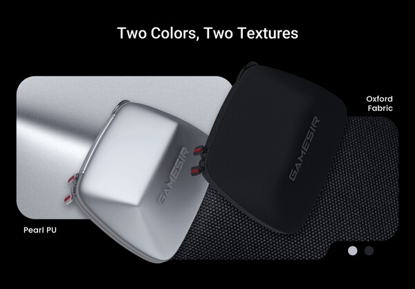 The GameSir G7 Pro carrying case is available in two colors made from different materials. (Image source: GameSir)