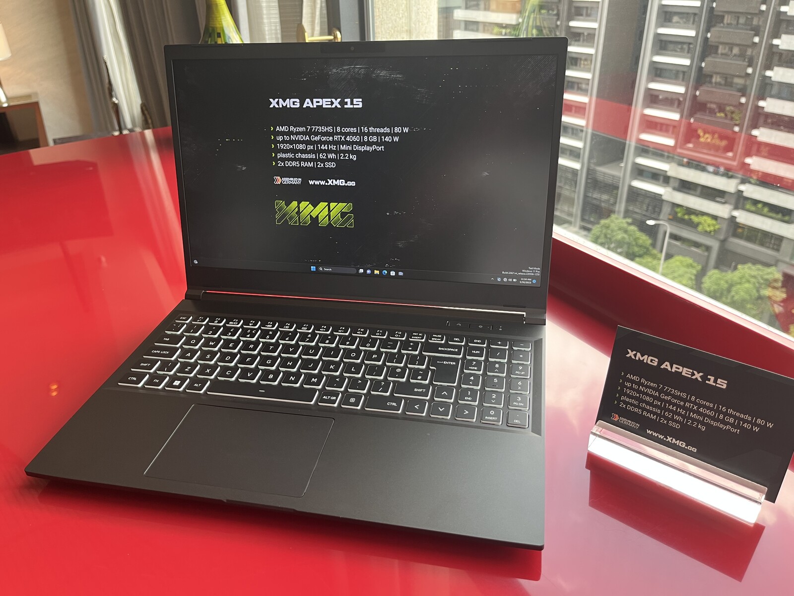 XMG introduces world's first AMD Ryzen 7 5800X3D powered laptop