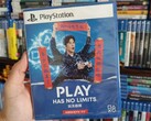 A rare PlayStation Play Has No Limits 10th Anniversary Chinese promotional disc box