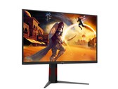 The AOC Q27G4SMN 27-inch gaming monitor sports a 300 Hz mini LED display with 1,200 nits of peak HDR brightness. (Image source: DisplaySpecifications)