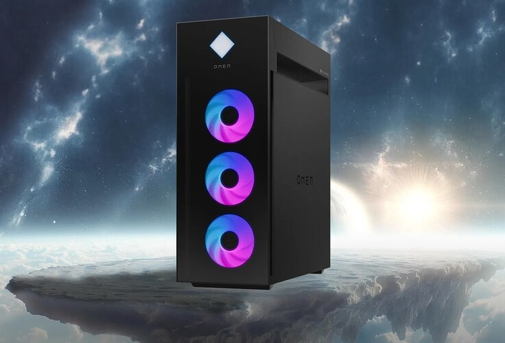 The HP Omen 45L gaming PC sports an RTX 5090 GPU, Core Ultra 9 285K CPU, and 64 GB of DDR5 RAM.