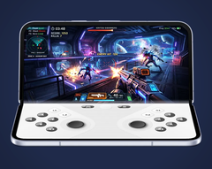 Android 17 introduces a gaming mode for foldable phones that displays a virtual gamepad.