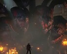 A screengrab from Scalebound's gameplay demo during Gamescom 2015