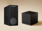 The Omen 16L next to Steam Machine - not to scale. (Image source: HP & Valve - edited)
