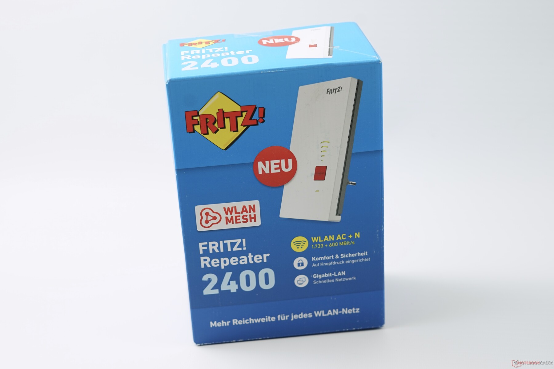 AVM Fritz! 600, 3000 WLAN 2000 Repeater 1200, Reviews NotebookCheck.net and - 1750E, Review