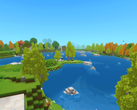 A lake in Hytale