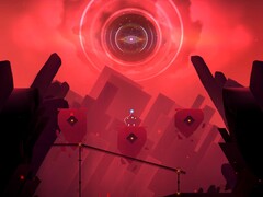 An image showing a platform sequence in Worldless.