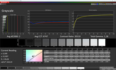 Grayscale (Profile: Natural, Color temperature: Standard, Target color space: sRGB)