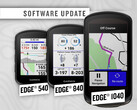 The Edge 540, Edge 840 and Edge 1040 have received all the new software features that Garmin debuted with the Edge 1050, hardware restrictions notwithstanding. (Image source: Garmin)
