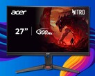 The Acer Nitro XV272U has two HDMI 2.1 and one DP 1.4 port.